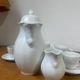 Antique porcelain coffee set Oscar Schaller & Co Bavaria Germany