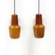 Murano glass pendant designed by Massimo Vignelli for Venini in 1955