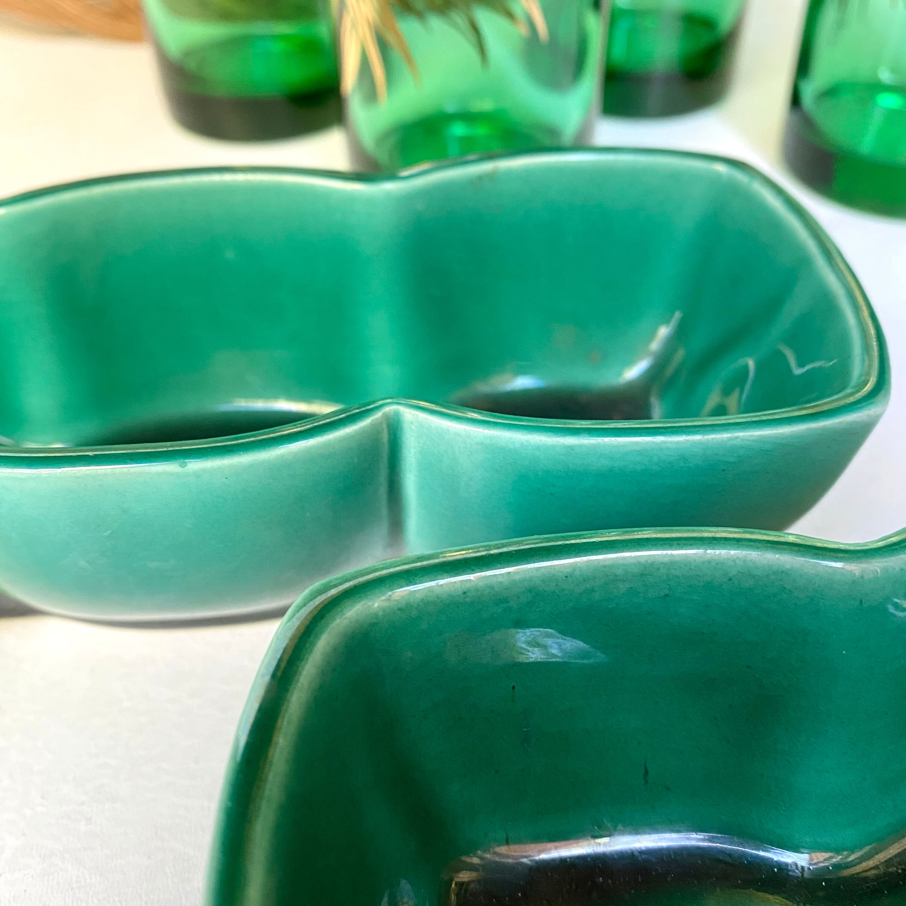 Porcelain raviers Barjac Bauzil