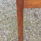 Farm table in oak and white wood 160cm 1 drawer t 20th century