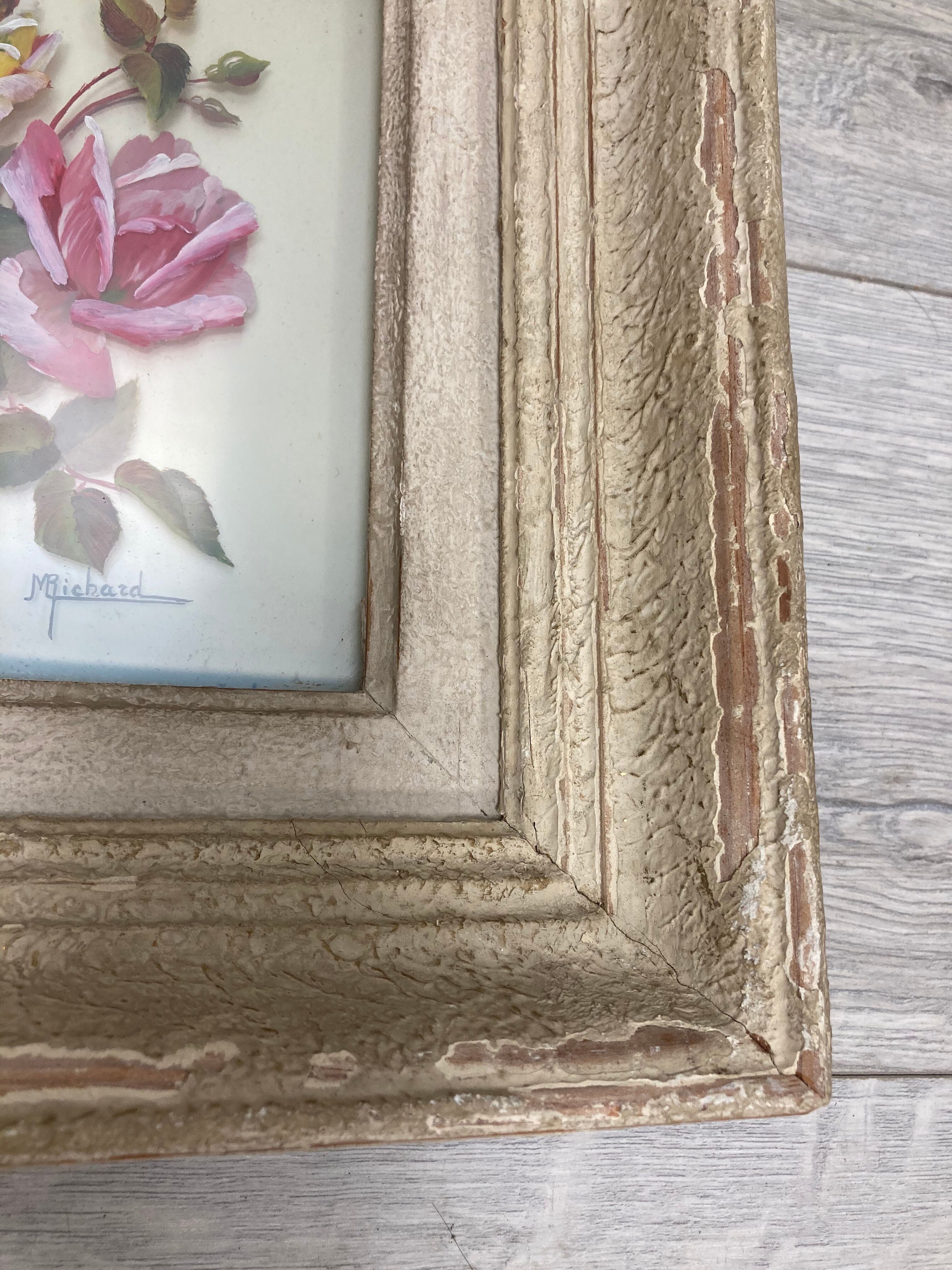 Vintage rose painting