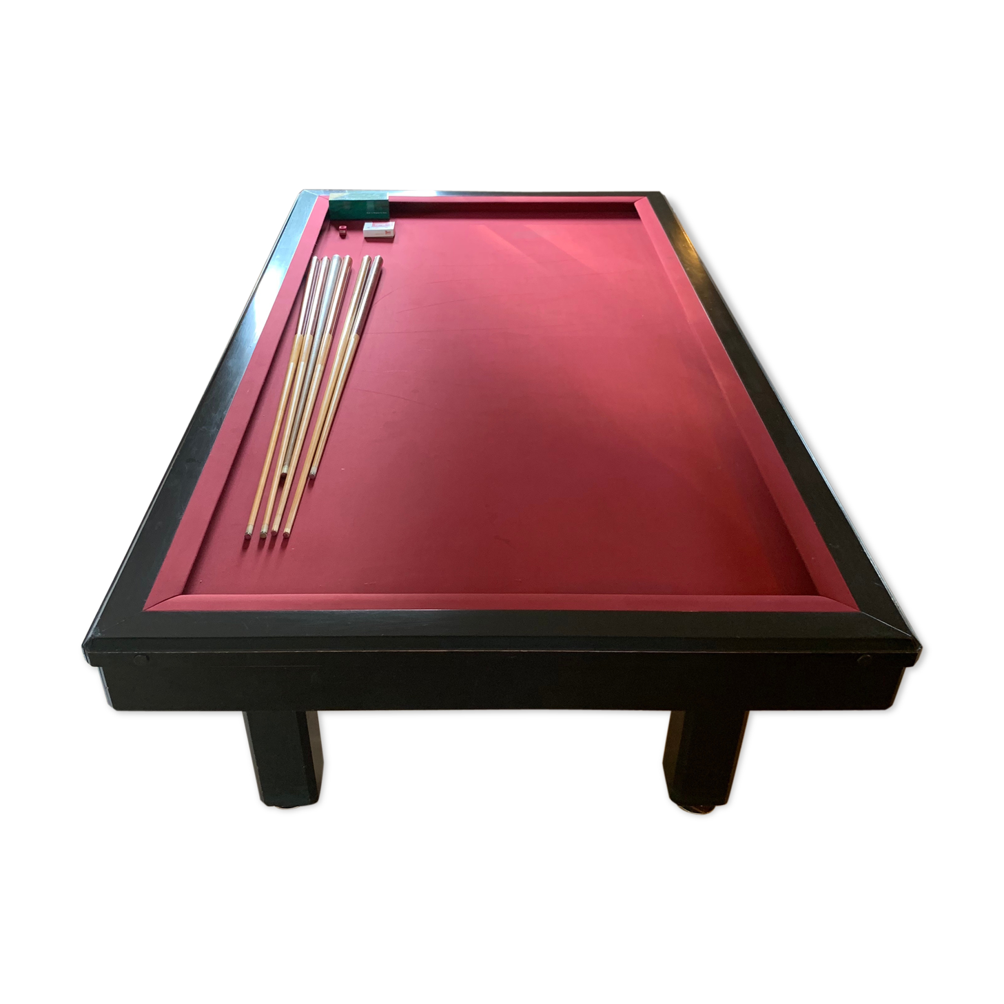 French billard, carambola, 3 marbles