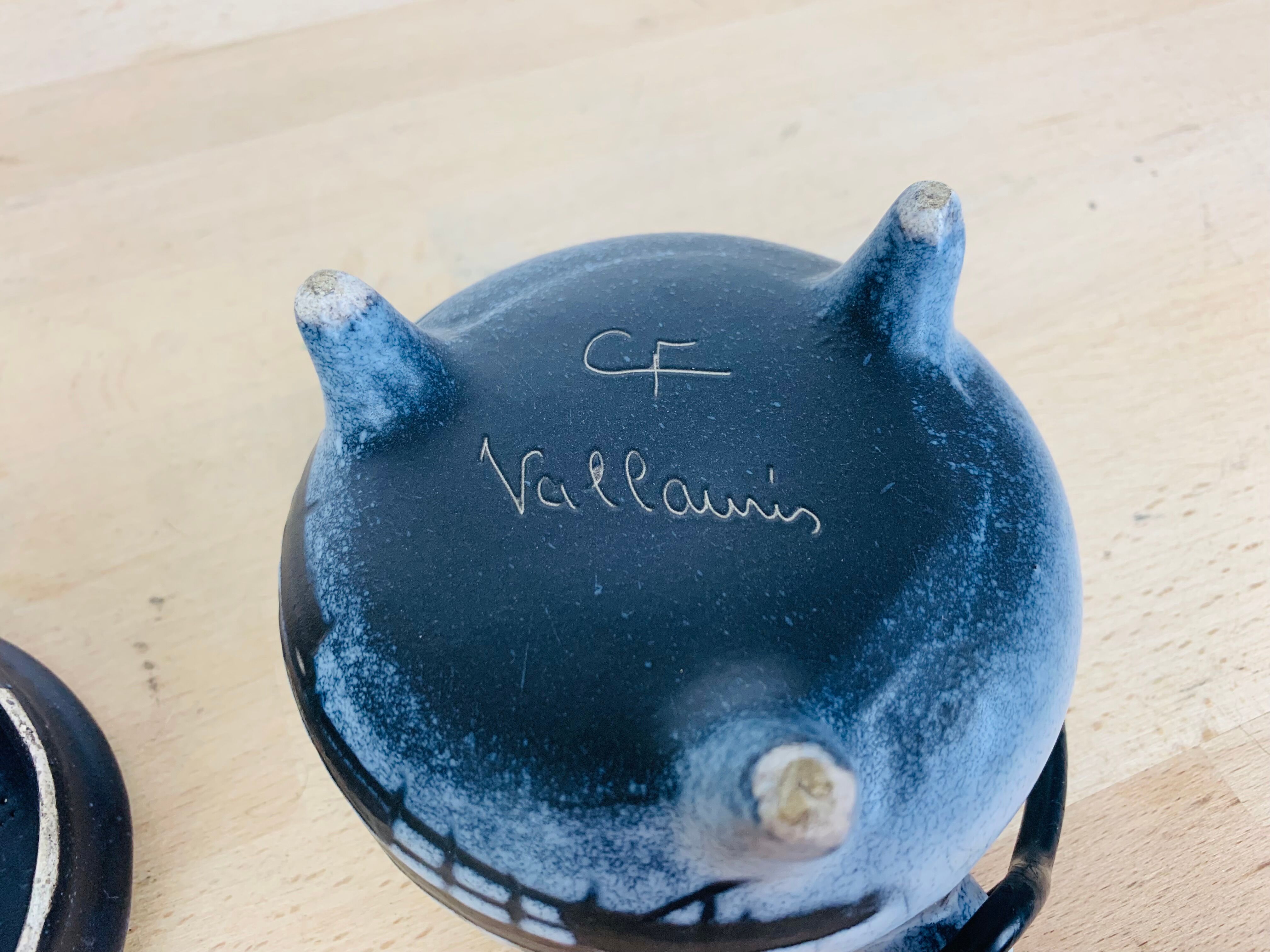 Bonbonnière by François Caleca in Vallauris, ceramics from the 60s