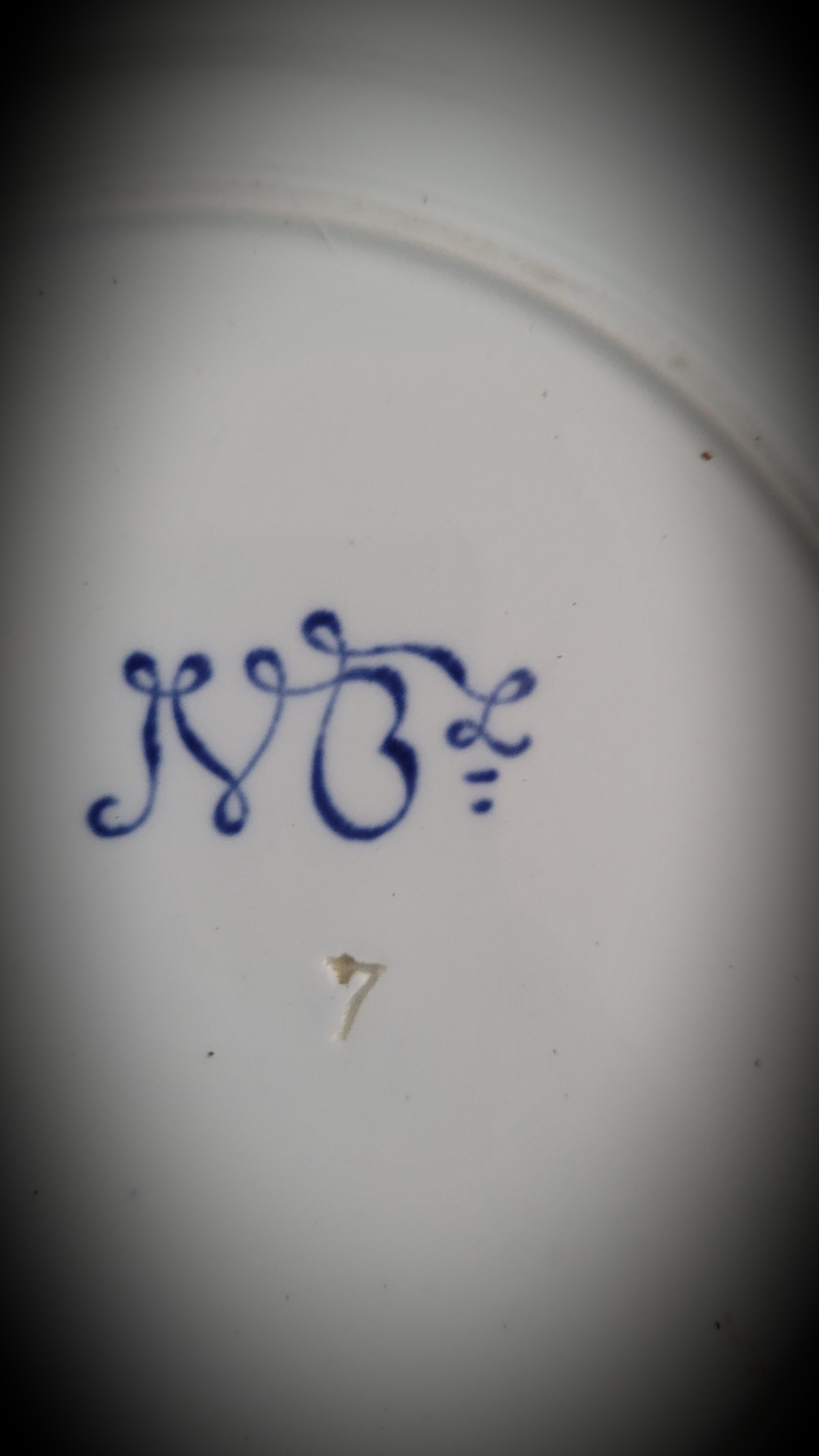 Set 4 plates JVB Luneville