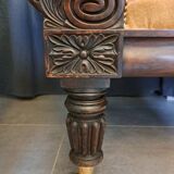 Napoleon III daybed in rosewood