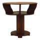 Oak coffee table, Italian design, 1960s, production: Italy