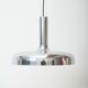 Space Age chrome pendant light, 1970s