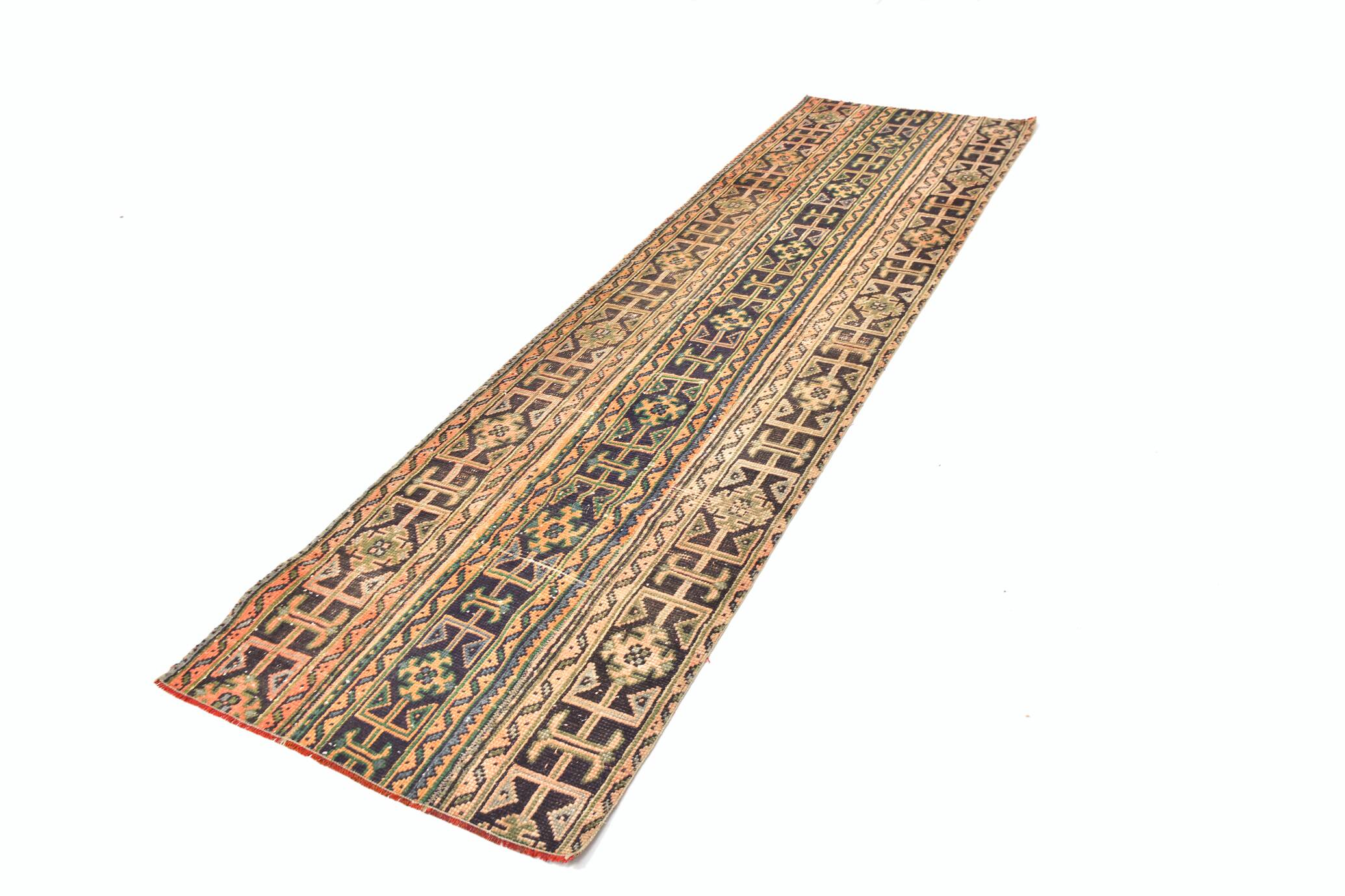 Shabby Chic Vintage Runner Rug, 79x275Cm