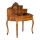 Louis Philippe walnut secretary desk