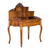 Louis Philippe walnut secretary desk