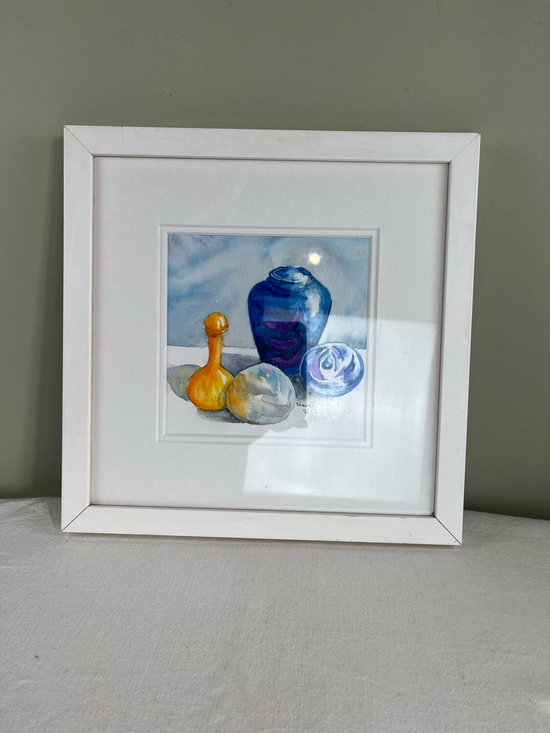 Framed still life