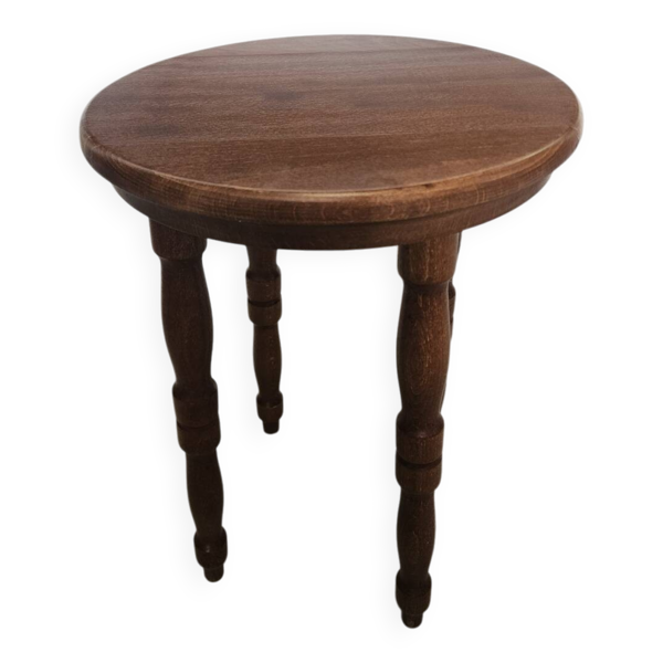 Tabouret en bois massif