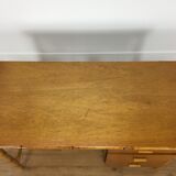 Rattan desk 1970 jungle chic style