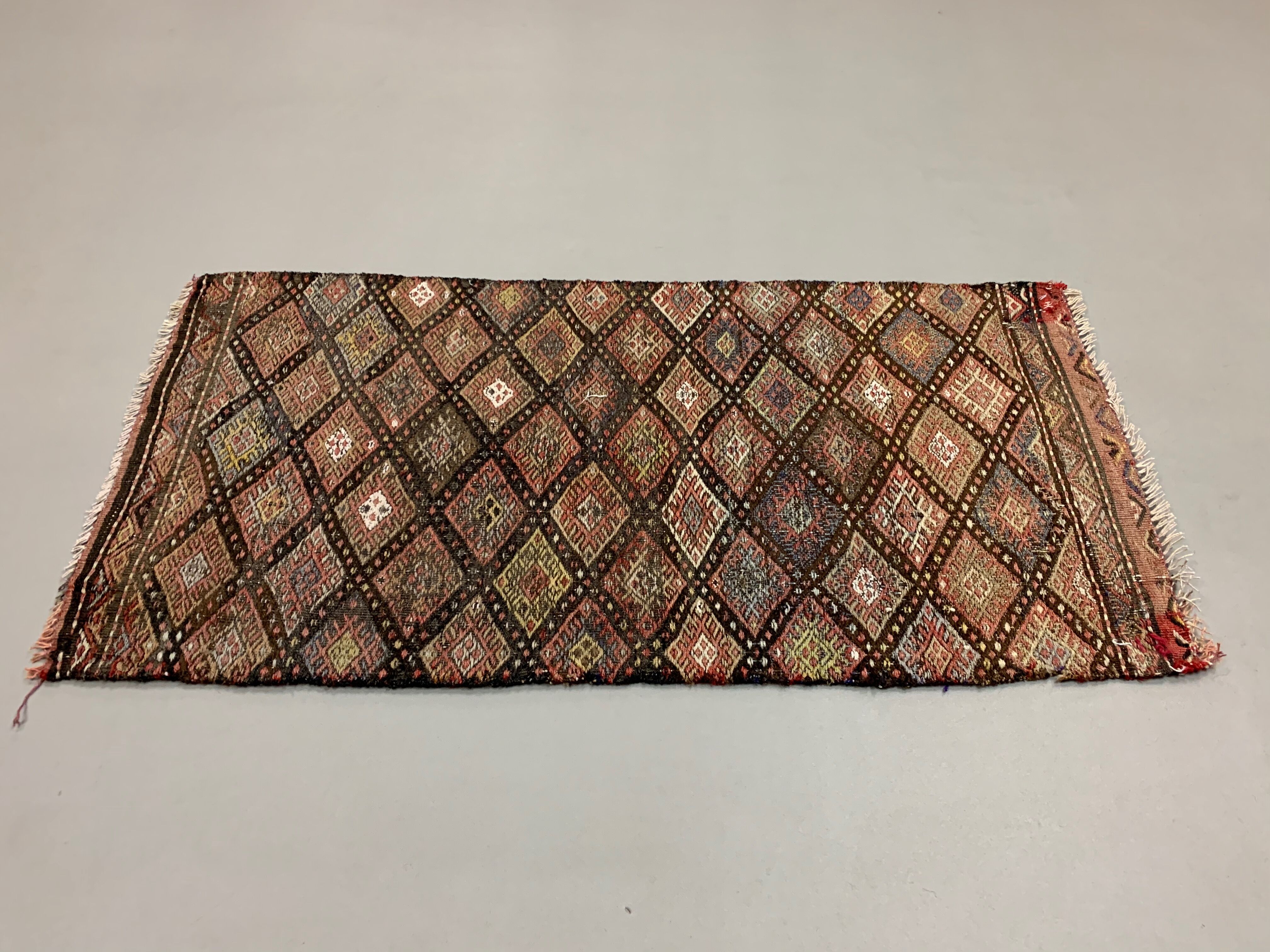 Turkish kilim runner 112x55 cm