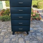 Vintage chest of drawers with 5 drawers