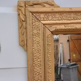 Mirror wood and stuc gilded 19th