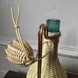 Scoubidou bottle from the 60s