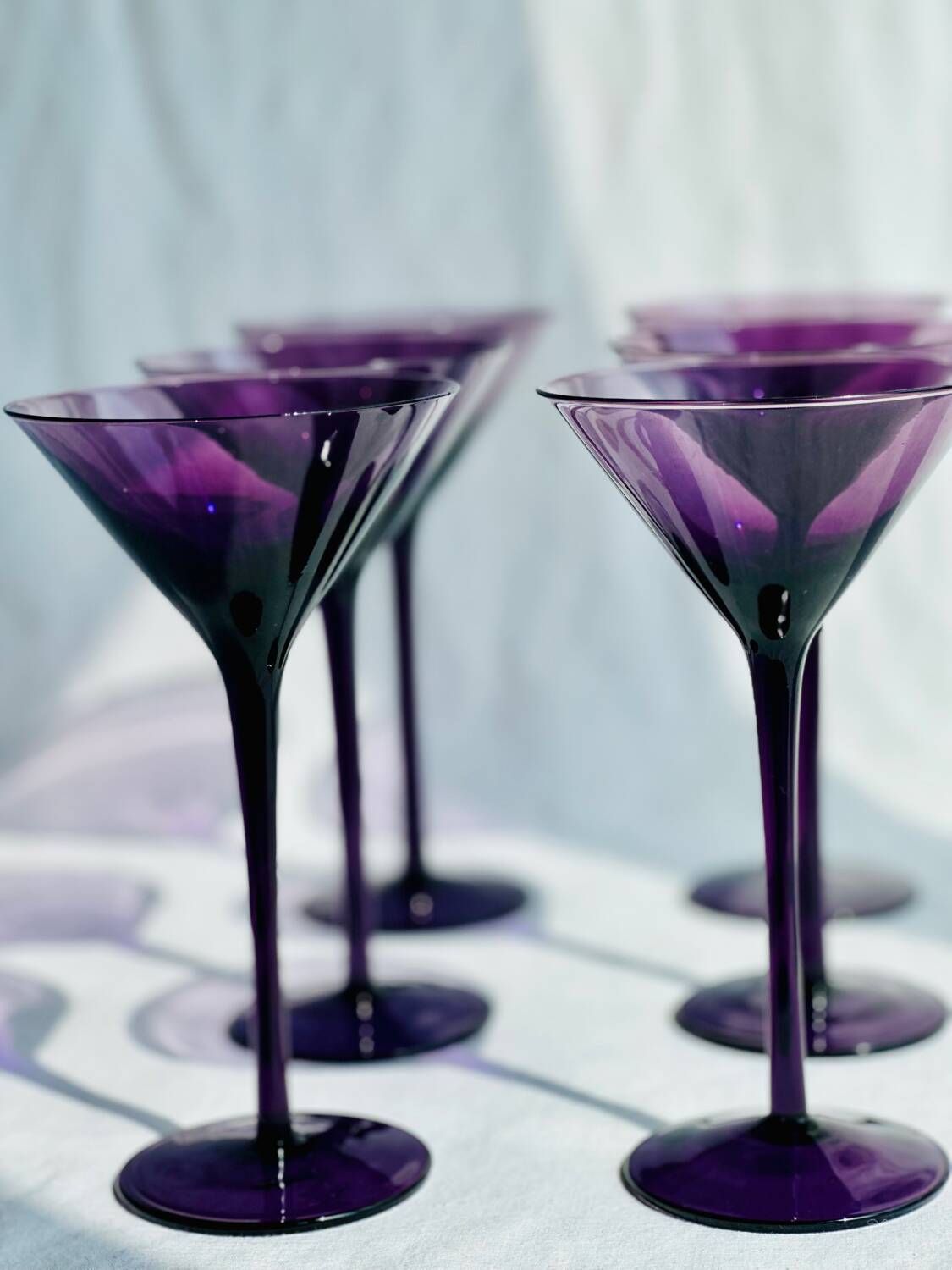 Martini glasses