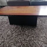 elm burl coffee table