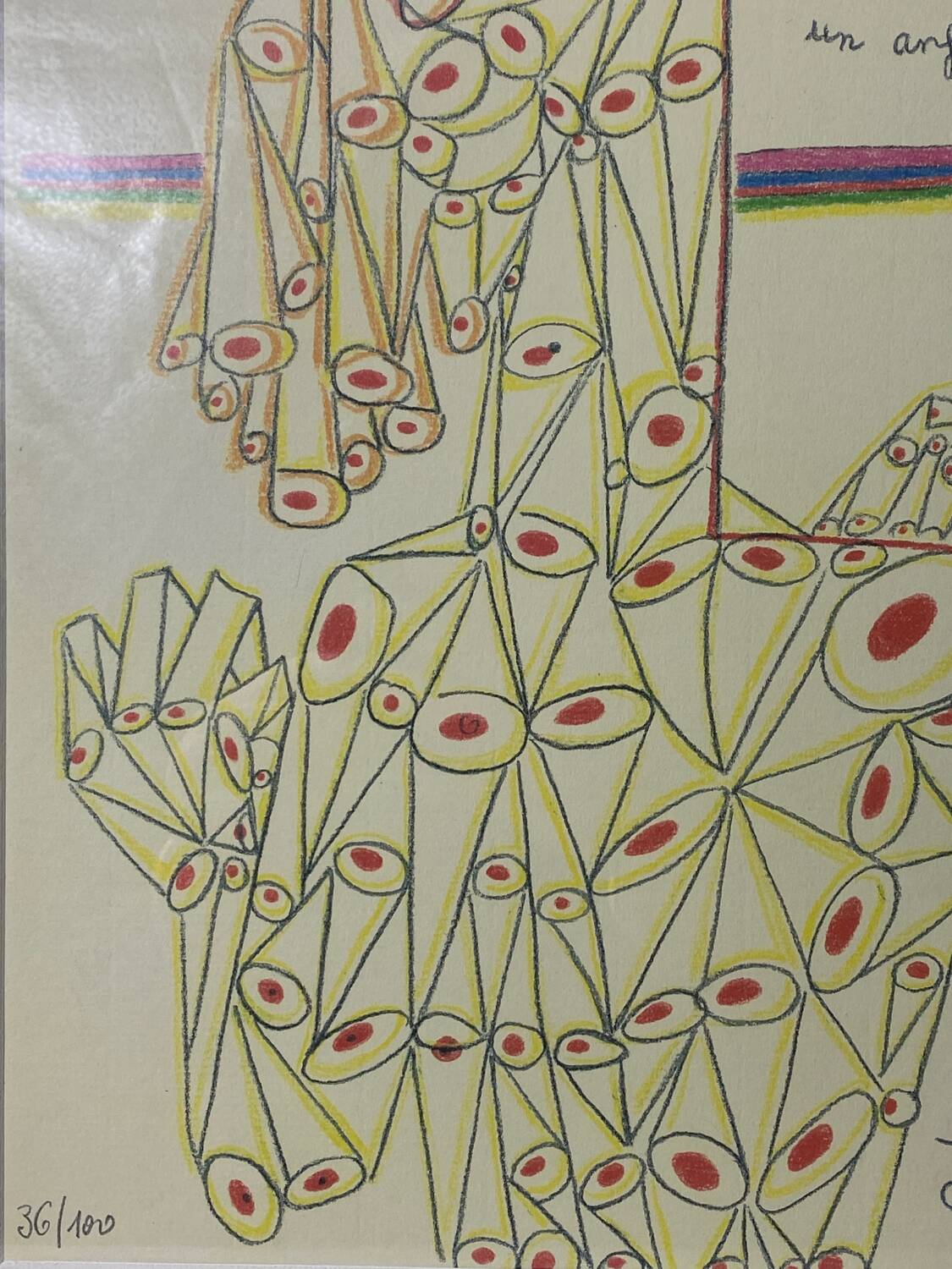 Jean Cocteau Lithograph