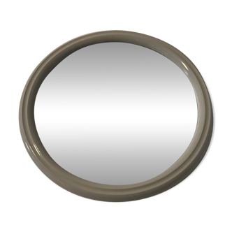 Miroir rond des années 70-80