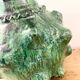 Vase en terre cuite verte