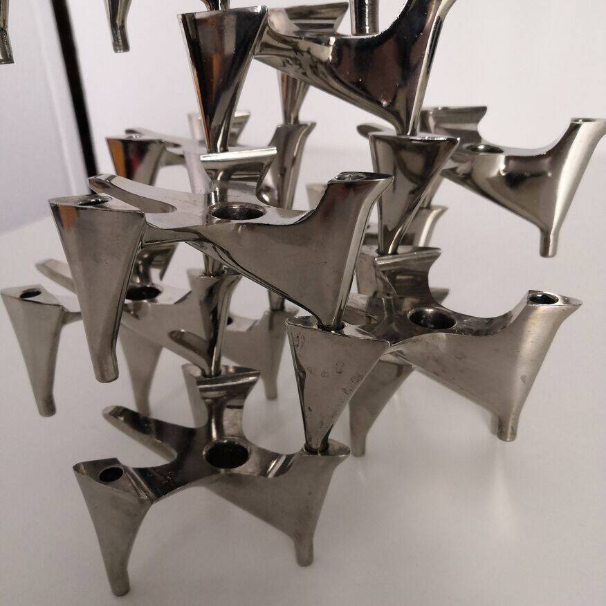 Set of 26 Hammonia Motard candle holders