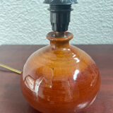 Lampe vintage 1970 en grès