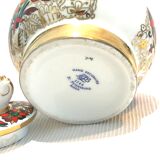 "Coq" porcelain teapot.
