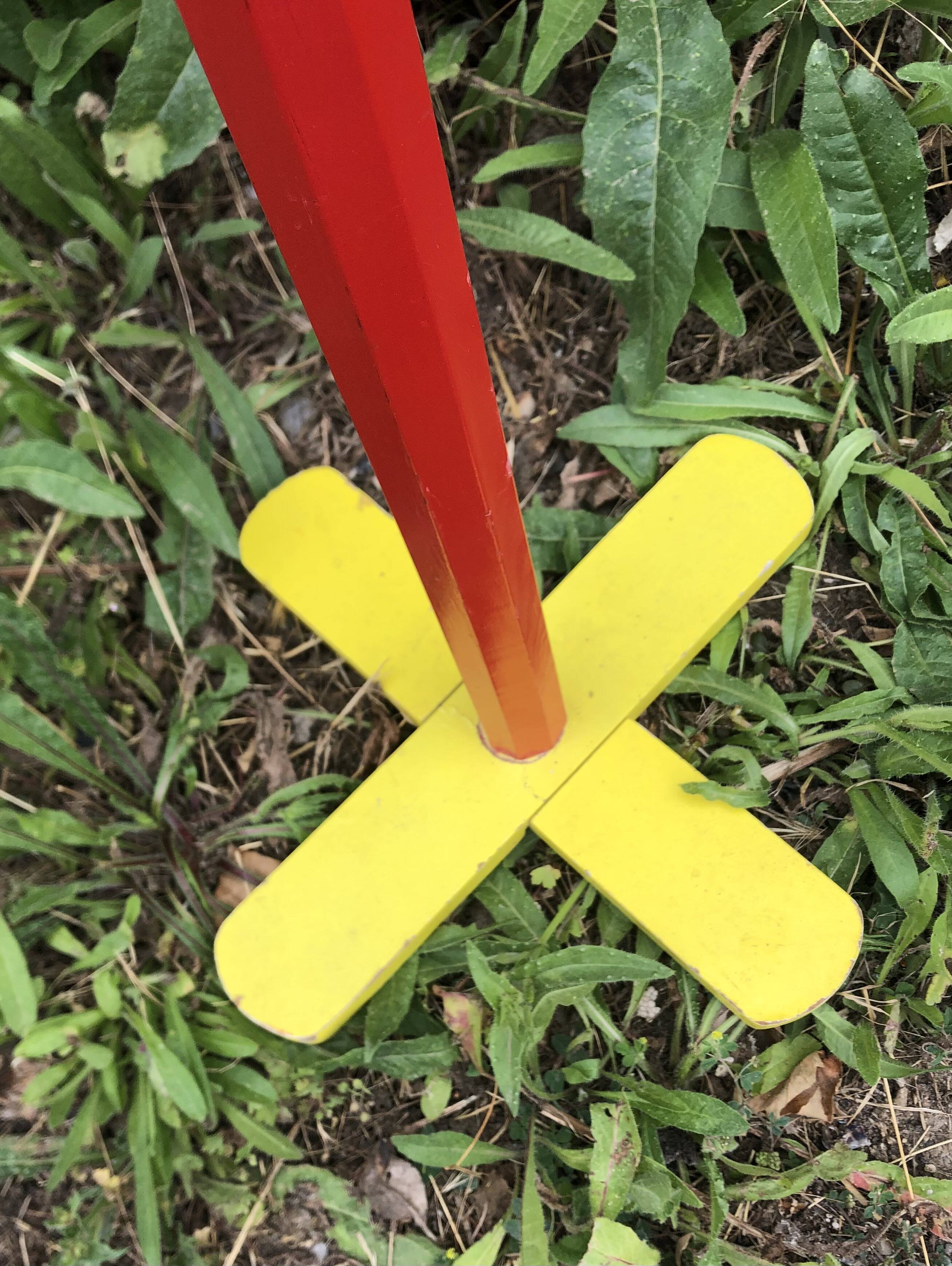 Pierre Sala standing coat rack for children 1970s