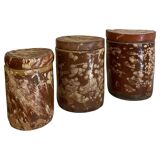 Italian 19th-century glazed daggerboards