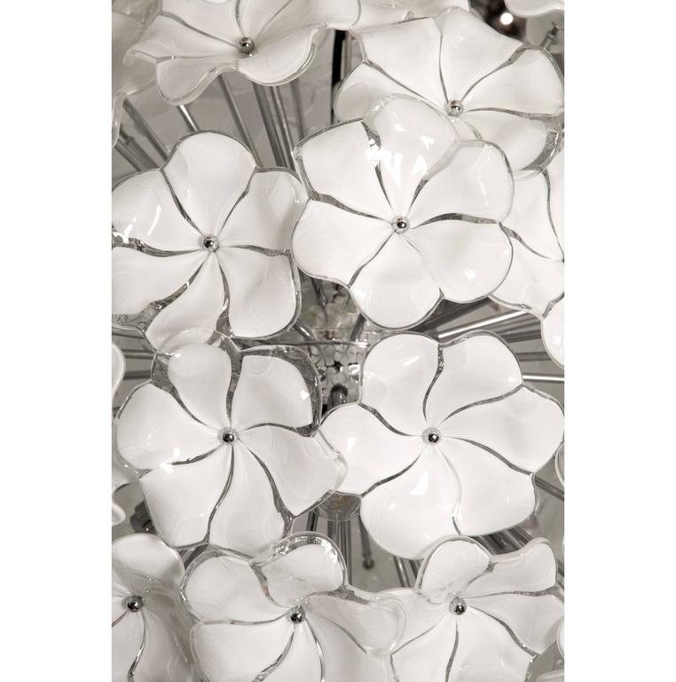 "Flowers" Murano chandelier