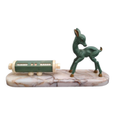 Calendrier perpétuel Art Déco biche regule