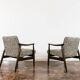 Fauteuils GFM-87 du milieu du siècle par J. Kędziorek, GFM, Pologne, années 1960, lot de 2