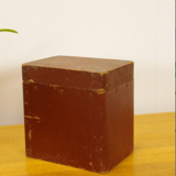 Coffret avec couvercle liège