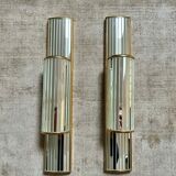Pair of mirrored sconces by Dekundt, Belgium, 1980s (model 1620-114)