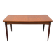 Scandinavian teak dining table, 1960