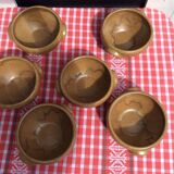 6 bols en grès