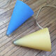 Lampe triangle design SCE vintage