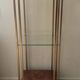 Belgo Chrom shelf 23kt gold plated from the 70s