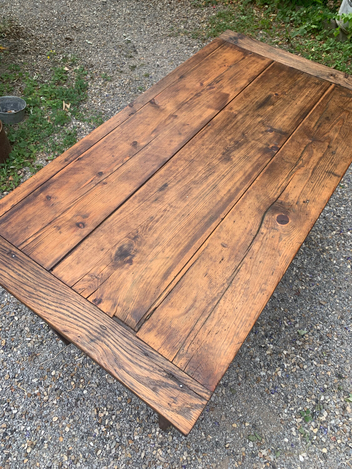Old farmhouse table