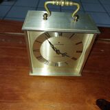 Pendule à poser junghans astra quartz en laiton