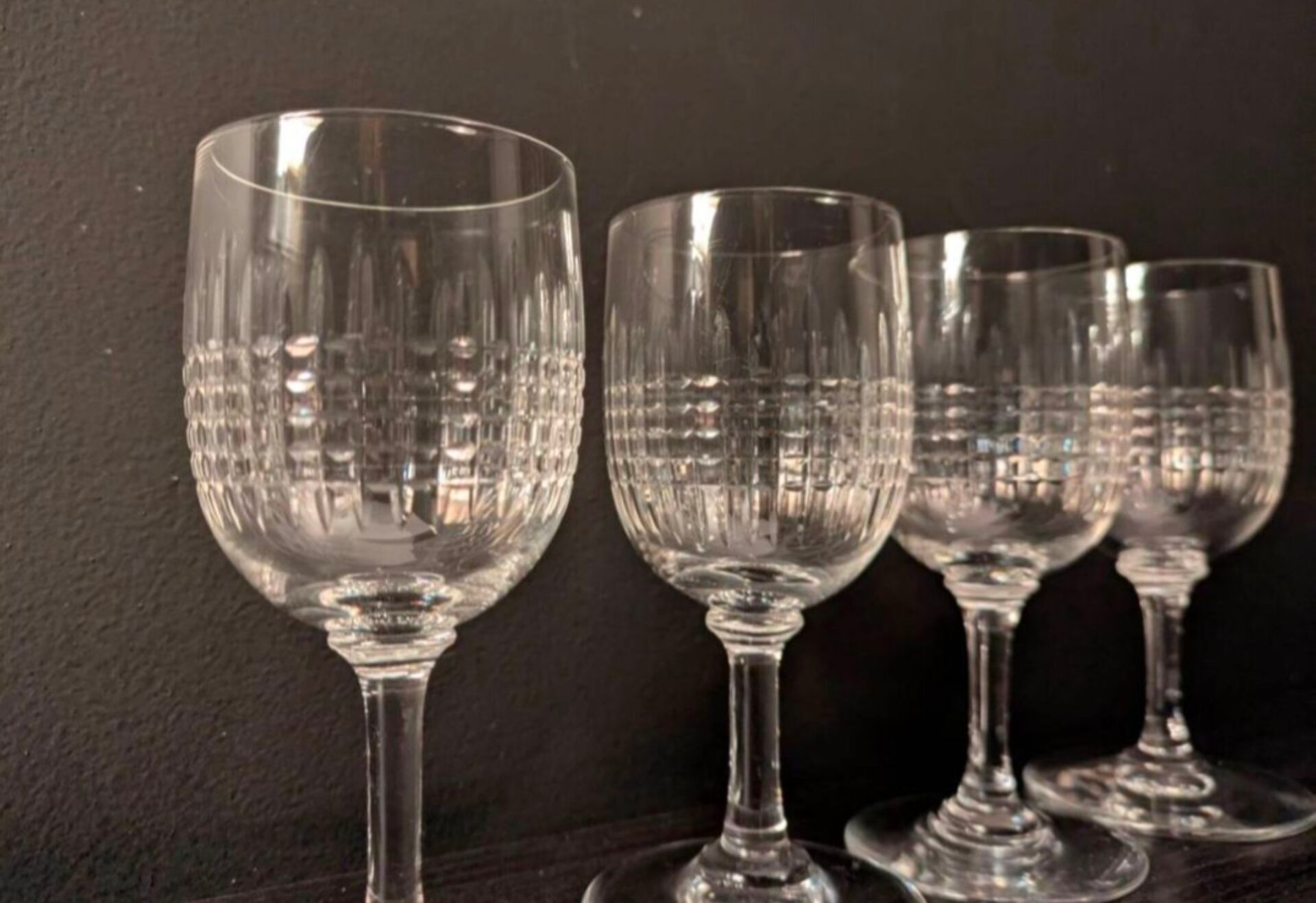 Verres Baccarat Model Nancy