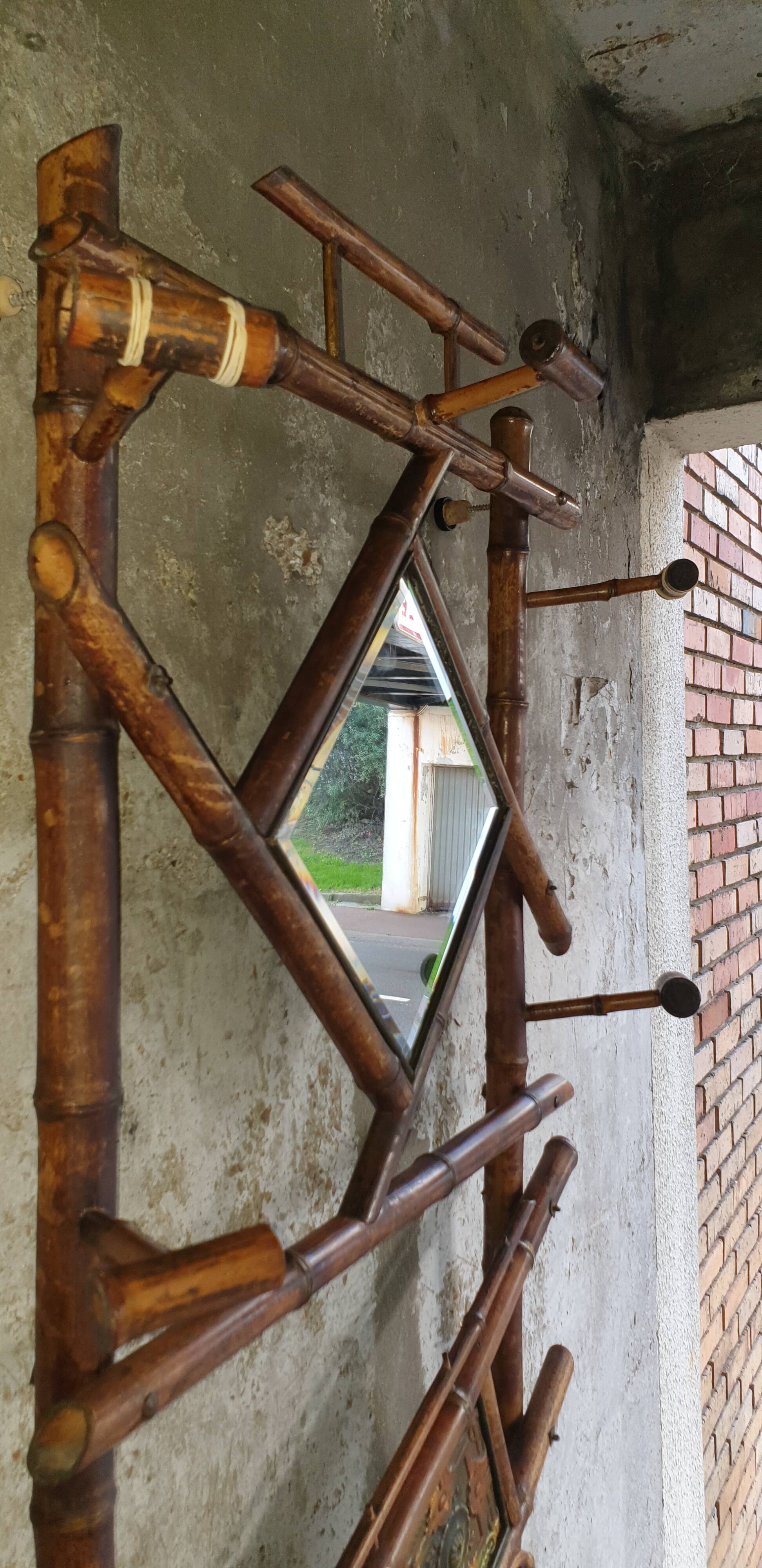 Bamboo locker room early 20th century