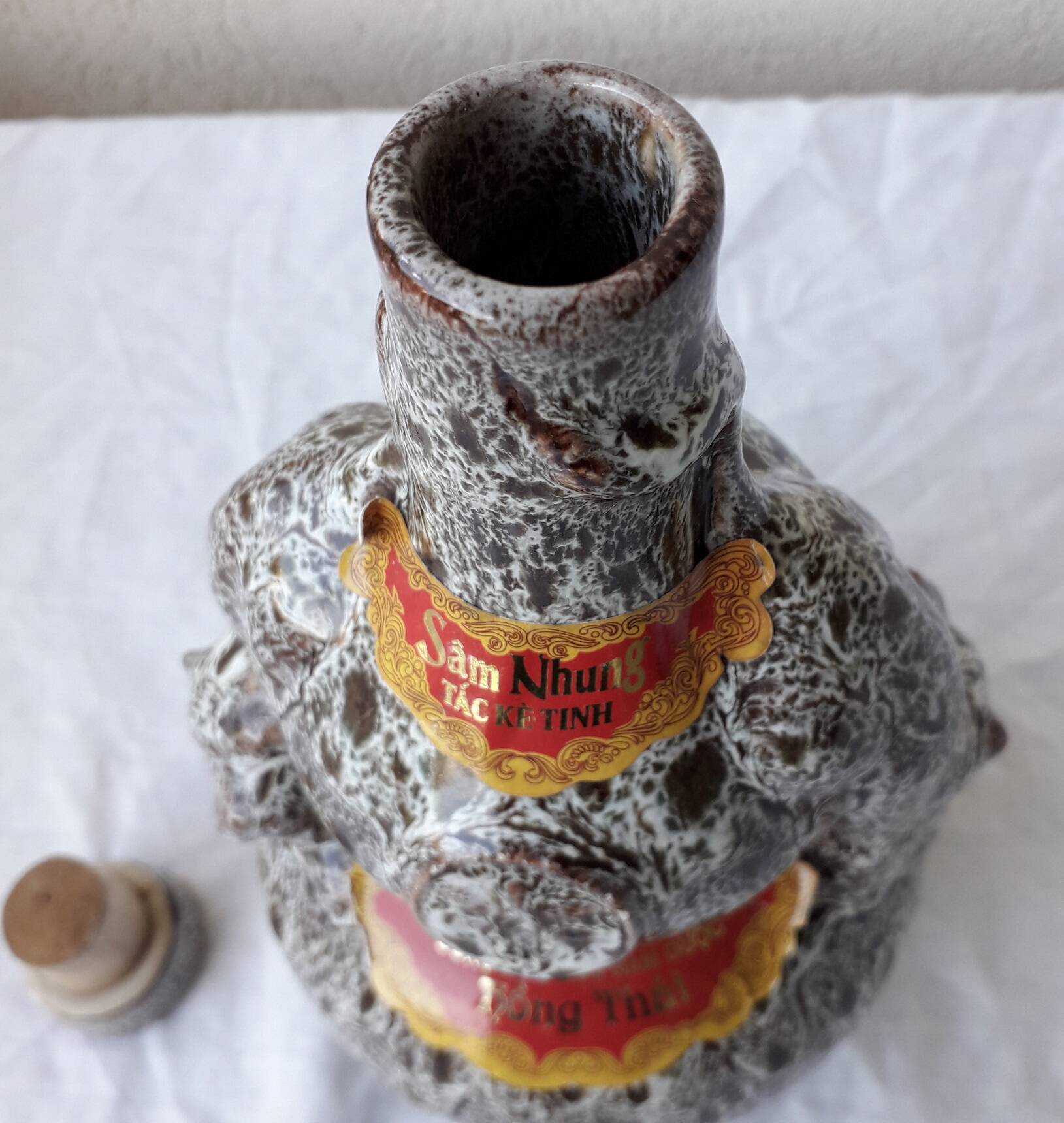Thai ceramic bottle