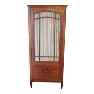 Art Deco bonnetière wardrobe in wood