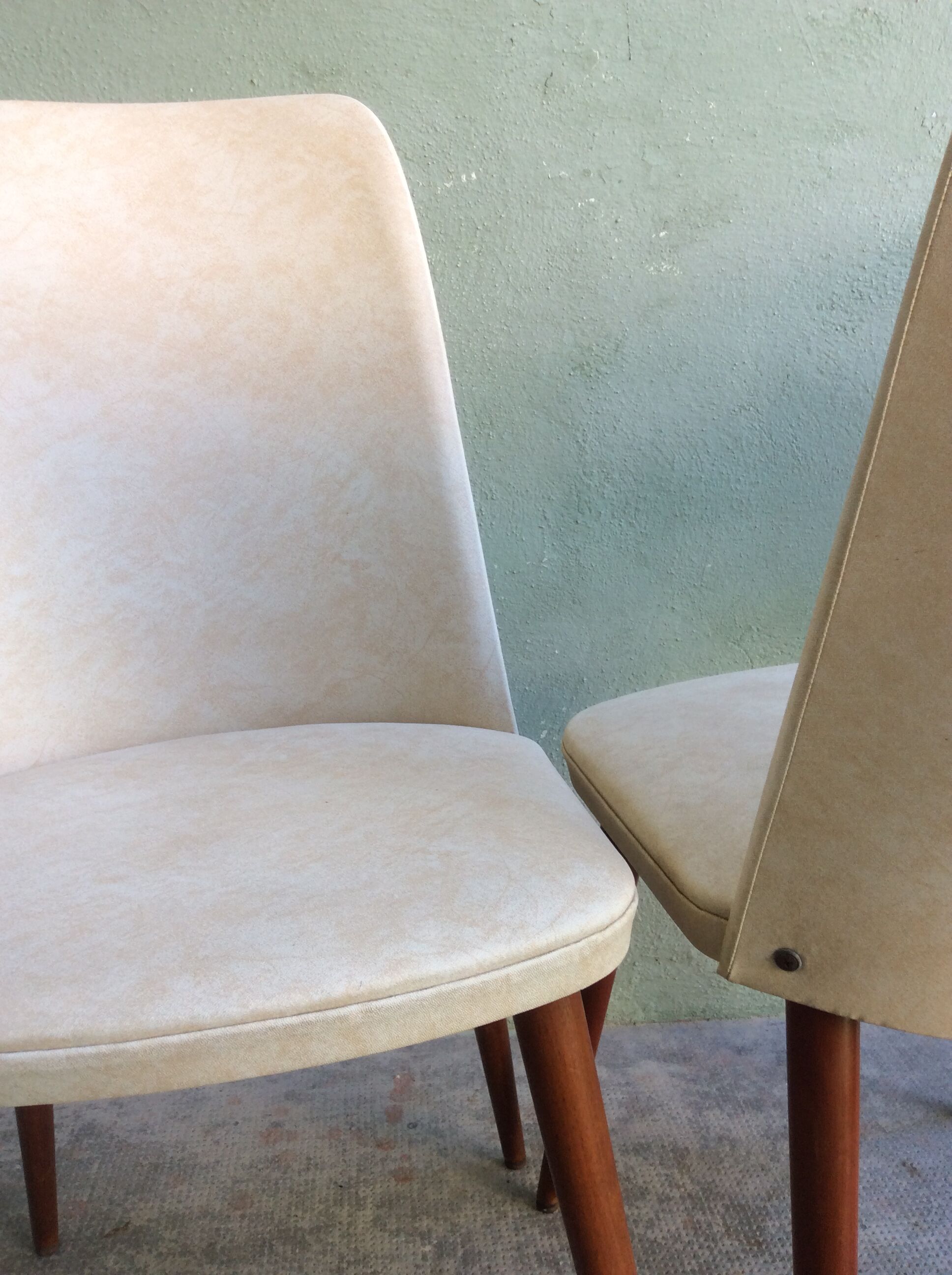 2 chairs barrel skaÏ years 50-60