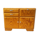 Buffet mado bas couleur miel