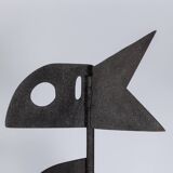 Léo Pascha, metal sculpture, contemporary work