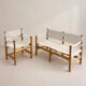 Chair and bench by Børge Mogensen for Fredericia